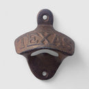Texas Wall Mount Bottle Opener, Cast Iron Lone Star Bar Tool