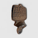 Bar Open Wall Mount Bottle Opener, Vintage Cast Iron Bar Tool
