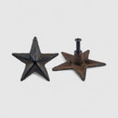 Star Knob, Weathered Cast Iron Farmhouse Cabinet Pull Hardware