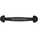Shovel Head Leather Steamer Trunk Handle Flared Ends with Slightly Shiny Finish Available in Natural and Black