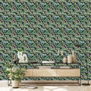 Elegant Green Leaves Wallpaper Smart High-Quality