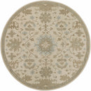 Hazen 1197 Hand Tufted Light Beige Wool Rug