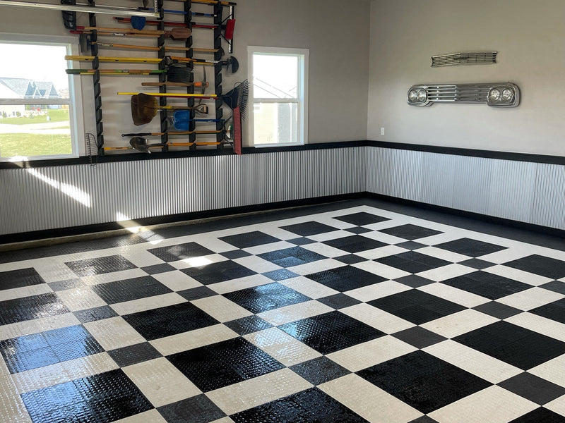 Colorado Corrugated Metal Wainscoting