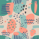 Green Abstract Shapes Wallpaper