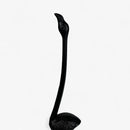 Flamingo Toilet Paper Holder, Black Cast Iron Bathroom Decor