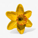 Daffodil Bird Feeder and Bath, Cast Iron Garden Stake Outdoor Decor