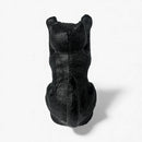 Cat Door Stop and Bookend, Black Cast Iron Shelf or Desk Decor