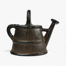 Miniature Watering Can Garden Statue, Cast Iron Shelf or Patio Decor