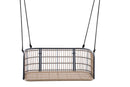 East Green Remy Porch Swing with Cushion