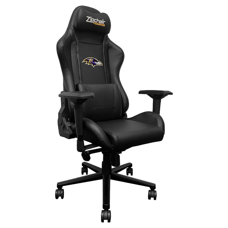 Xpression Pro Gaming Chair with Baltimore Ravens Primary Logo