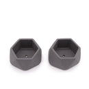 Concrete Mini Genna Tabletop Planters (Set of 2)