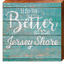 Life is Better at the Jersey Shore GIF13 | Wall Art Print on Real Wood