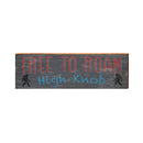 High Knob Free to Roam | Wall Art Print on Real Wood