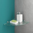 GLASSLINE Corner Shelf and CLIP Support