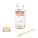 Multicolor Rainbow Safety Matches - 60 Count, 3.75"