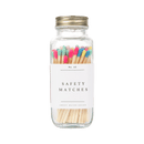 Multicolor Rainbow Safety Matches - 60 Count, 3.75"
