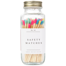 Multicolor Rainbow Safety Matches - 60 Count, 3.75"