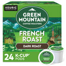 Green Mountain French Roast K-Cups, Dark Roast – 24 Count