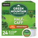 Green Mountain Half-Caff K-Cups, Medium Roast – 24 Count