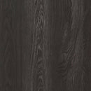Modern Bedroom Nightstand in Grey Black Wood Finish