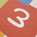 Colorful Hopscotch Washable Kids Rug
