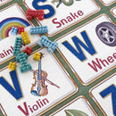 Osric Colorful Alphabet Washable Kids Rug - Clearance