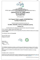 Organic Cotton Shower Curtain – Bath, Tub + Stall Sizes