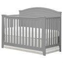 SF Home Solid Wood Convertible Crib in Grey - Toddler Bed Sold Separately