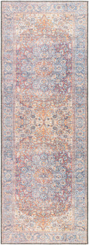 Rust Gardnertown Medallion Washable Area Rug - Clearance