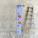 Custom Personalized Family Growth Chart | Sports Sign | Customizable Wall Art Print on Real Wood | Kids Name Decor