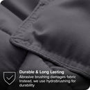 Queen Size All Season Super Soft Down Alternative Comforter Set Grey