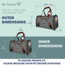 Mr. Peanut's Gold Series Standard Size Airline Compliant Pet Carrier
