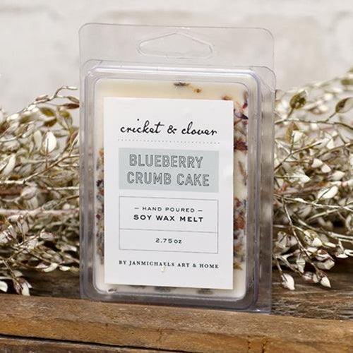 Blueberry Crumb Cake Soy Wax Melt