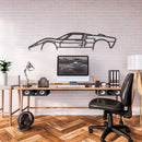 GT-40 Classic Metal Car Wall Art - NC0987