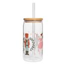 Nutcracker Can Glass - 17 oz