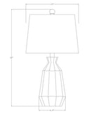 Raseborg Yellow Table Lamp