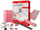 GURU Shower Linear Drain Superkit 49-1/2"x47-1/2" PVC with Drain - SKU: ISU0021