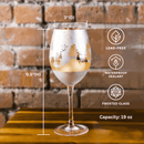 Gold & Silver Deer Wine Glasses