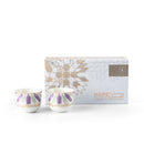 Amal - Arabic Coffee cups (6-Pc)  - Purple & Gold