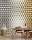 Voguish Brown Pattern Wallpaper Tasteful Quality