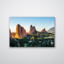Garden of the Gods Print Metal Wall Art – Colorado Springs Red Rock Scenic Wall Decor
