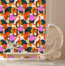 Brightly Geometrical Shapes Wallpaper