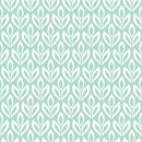 Stylish Green Leaves Pattern Wallpaper Chic