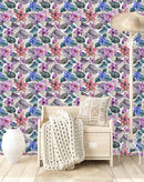 Elegant Exotic Flowers Wallpaper Chic High-Quality
