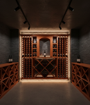 7 Foot Wine Cellar Storage System | 306 Bottle Capacity