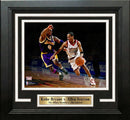 Kobe Bryant v. Allen Iverson 8" x 10" Framed Basketball Legends Photo