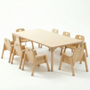 Rectangular Adjustable Kids Classroom Table – 17" to 25" Height | Durable Activity Table for School & Home