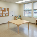 Square Adjustable Kids Table – 13" to 17" Height | Preschool & Toddler Activity Table for Classrooms & Daycares