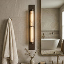 Arden Spanish Alabaster Column Sconce