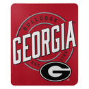 Georgia Bulldogs 50" x 60" Campaign Fleece Blanket